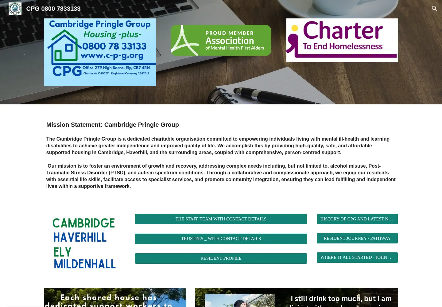 Screenshot of c-p-g.org