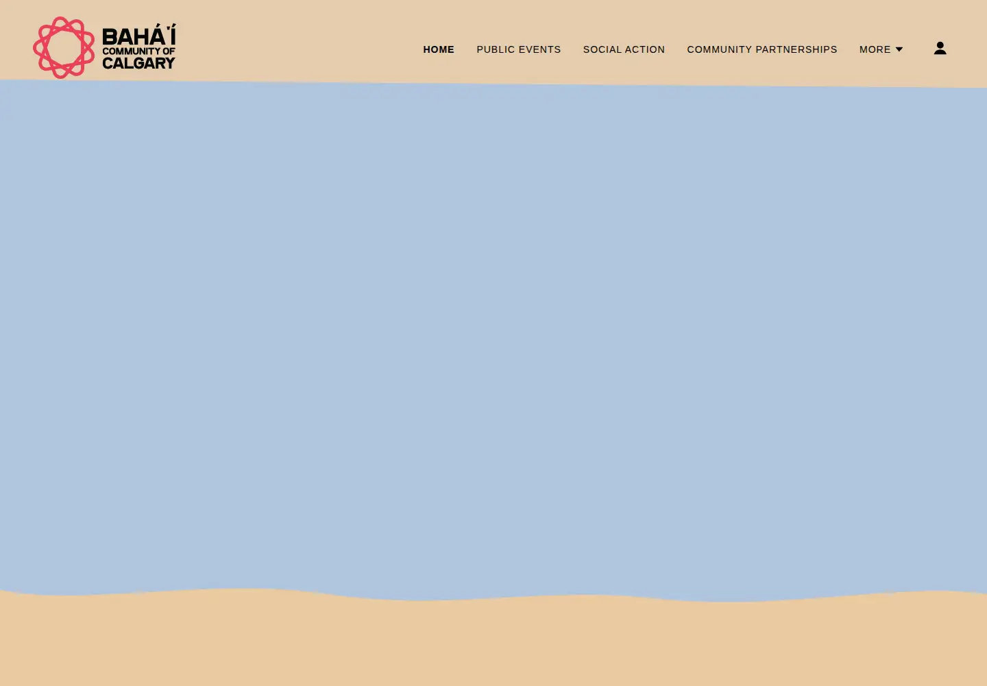 Screenshot of calgary-bahai.org