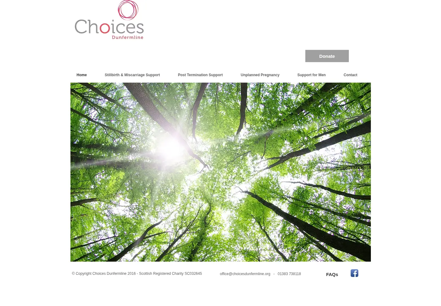 Screenshot of choicesdunfermline.org
