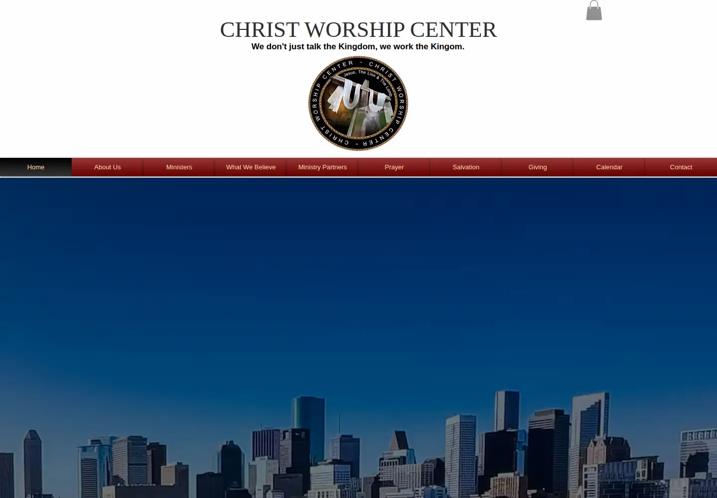 Screenshot of christworship.org