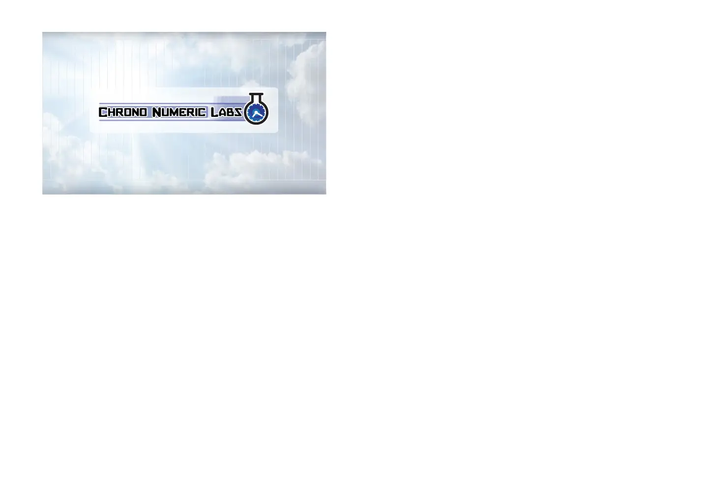 Screenshot of chrononumericlabs.org