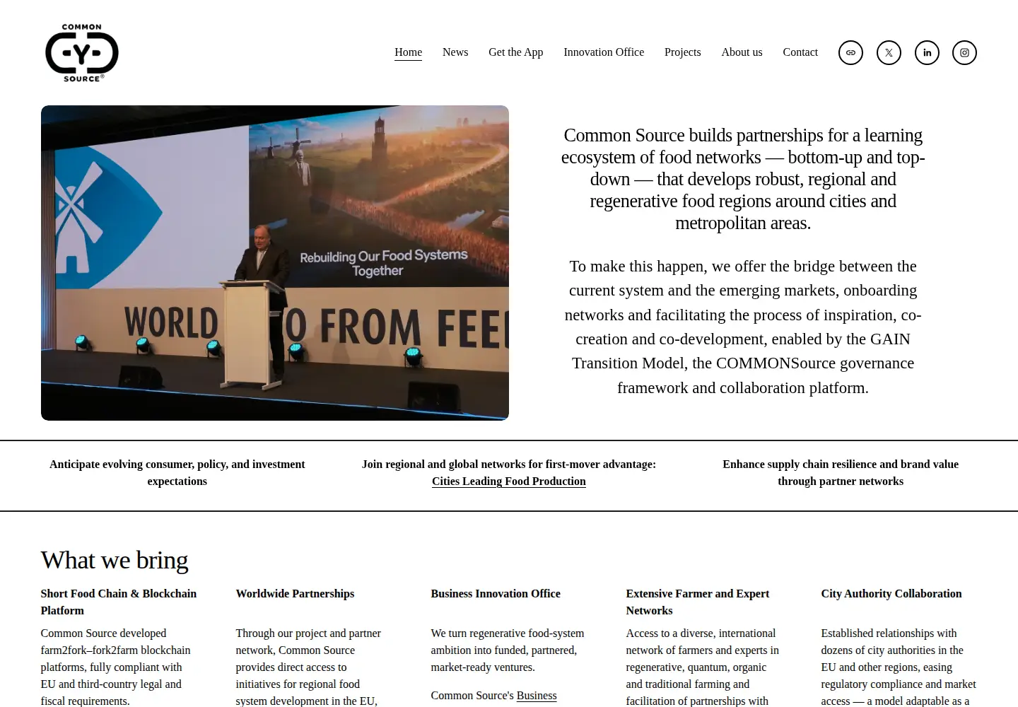 Screenshot of common-source.org