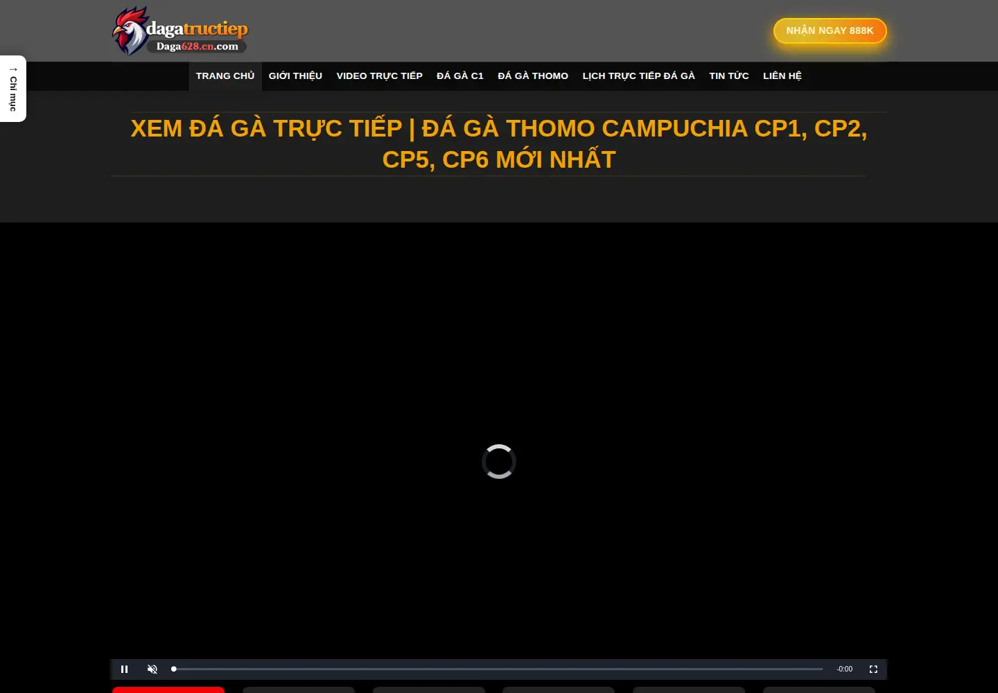 Screenshot of dagatructiepthomo.org
