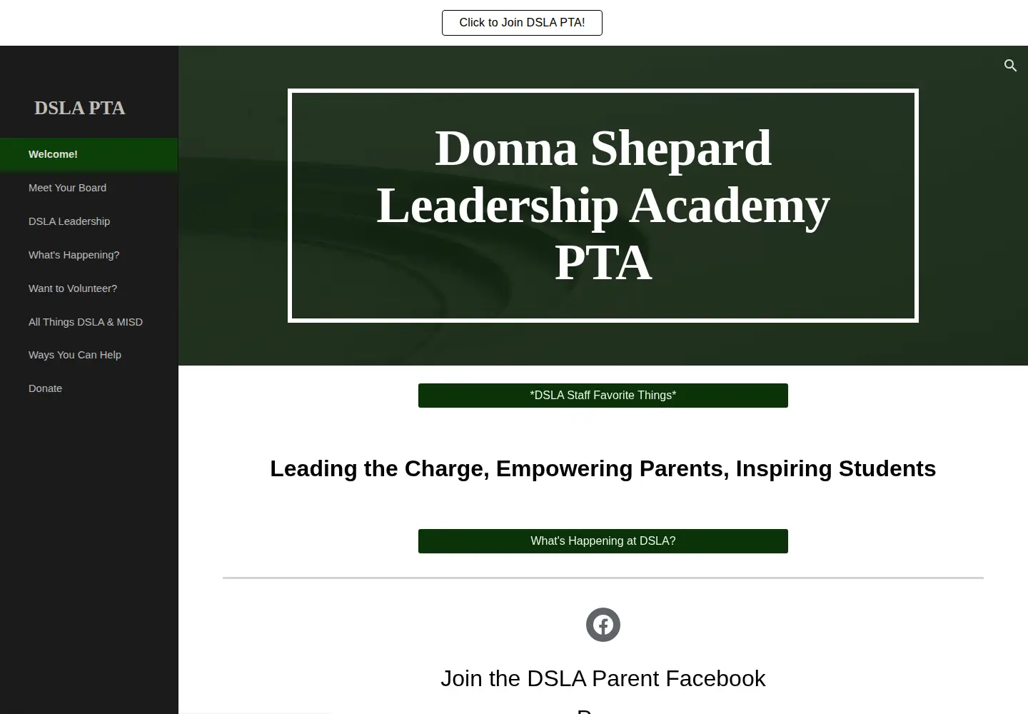 Screenshot of dslapta.org