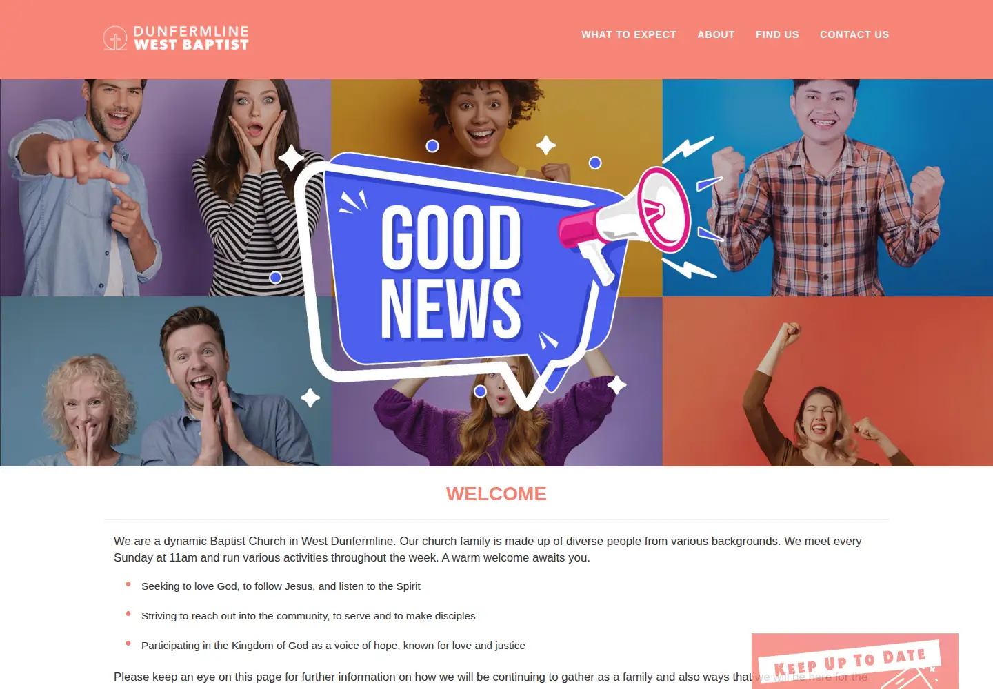 Screenshot of dunfermlinewest.org