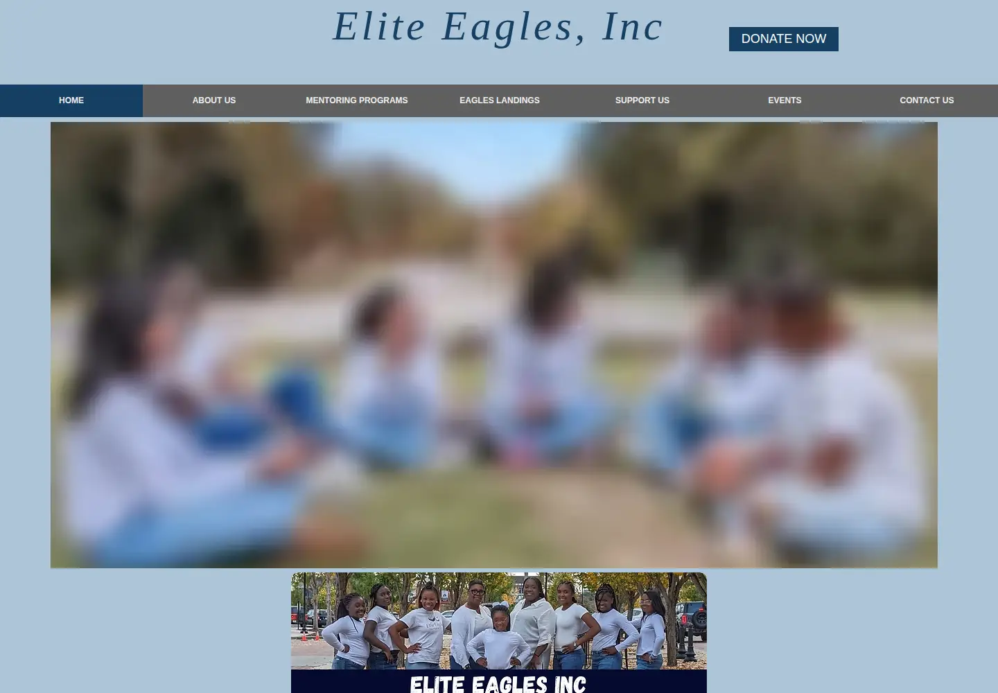Screenshot of eliteeaglesinc.org
