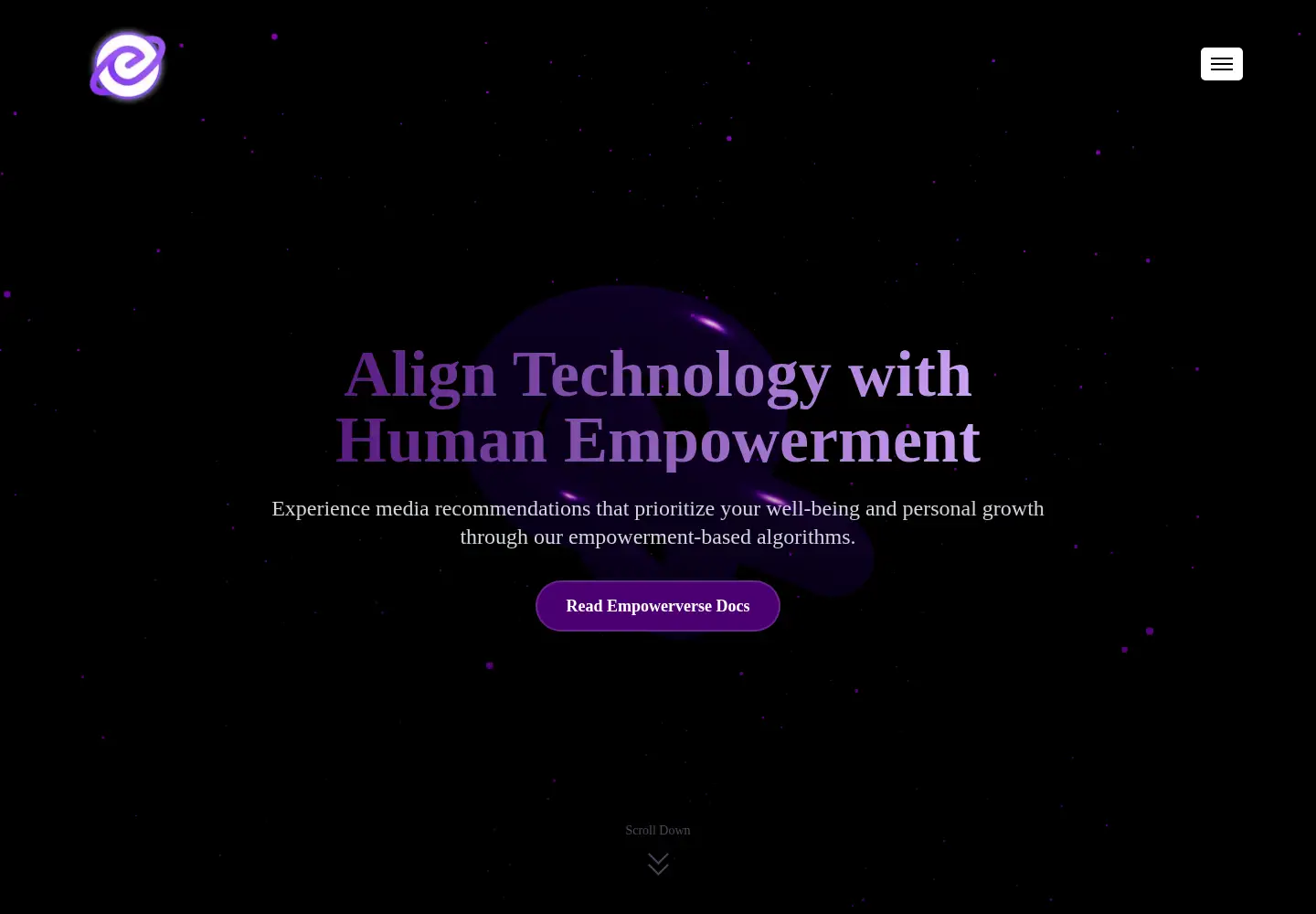 Screenshot of empowerverse.org