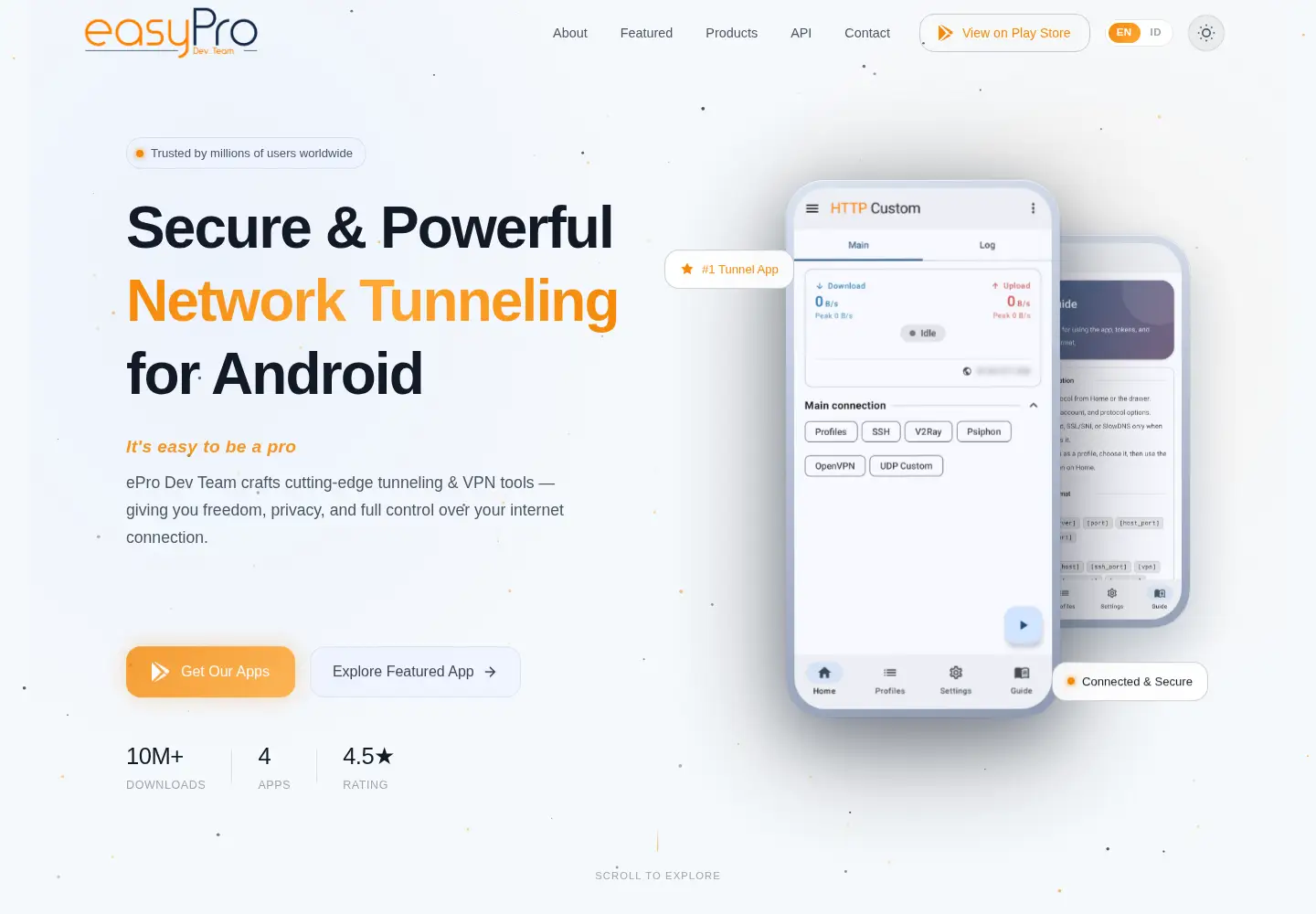 Screenshot of eprodev.org