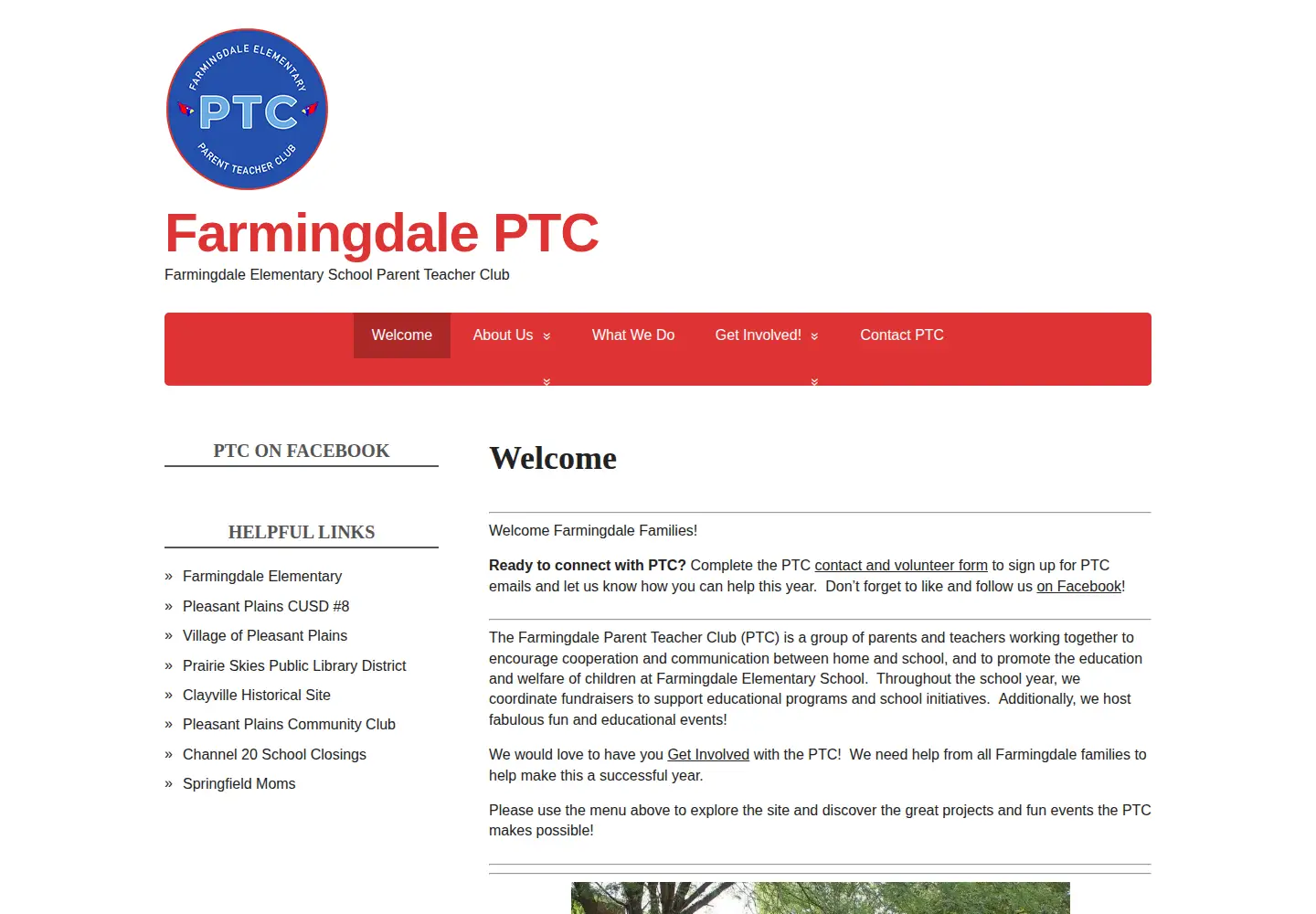 Screenshot of farmingdaleptc.org