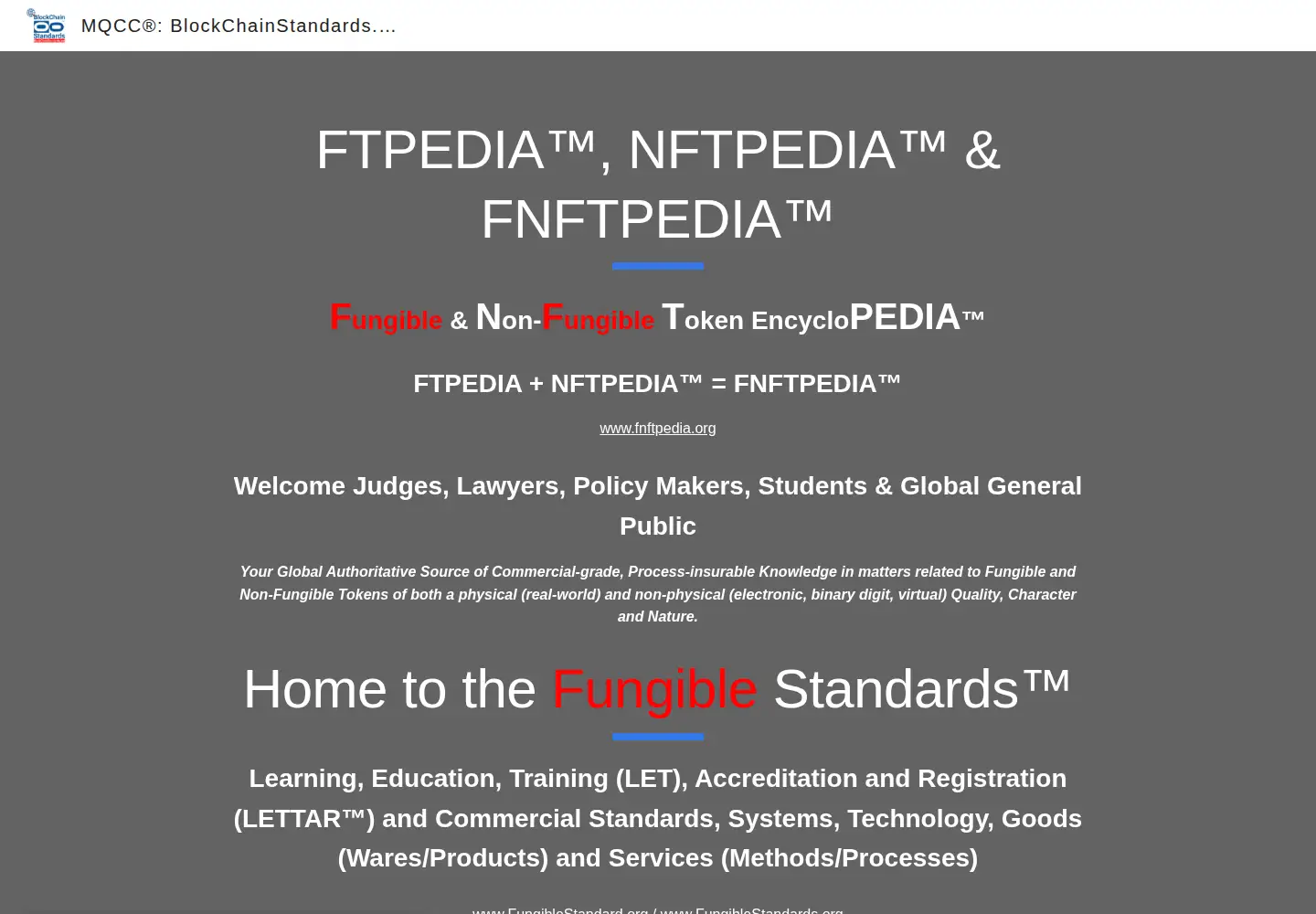 Captured homepage of fatheroffnft.org in the current scan
