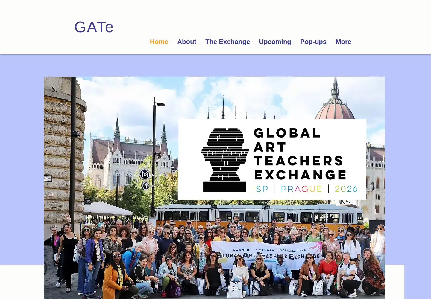 Captured homepage of globalartteachers.org in the current scan
