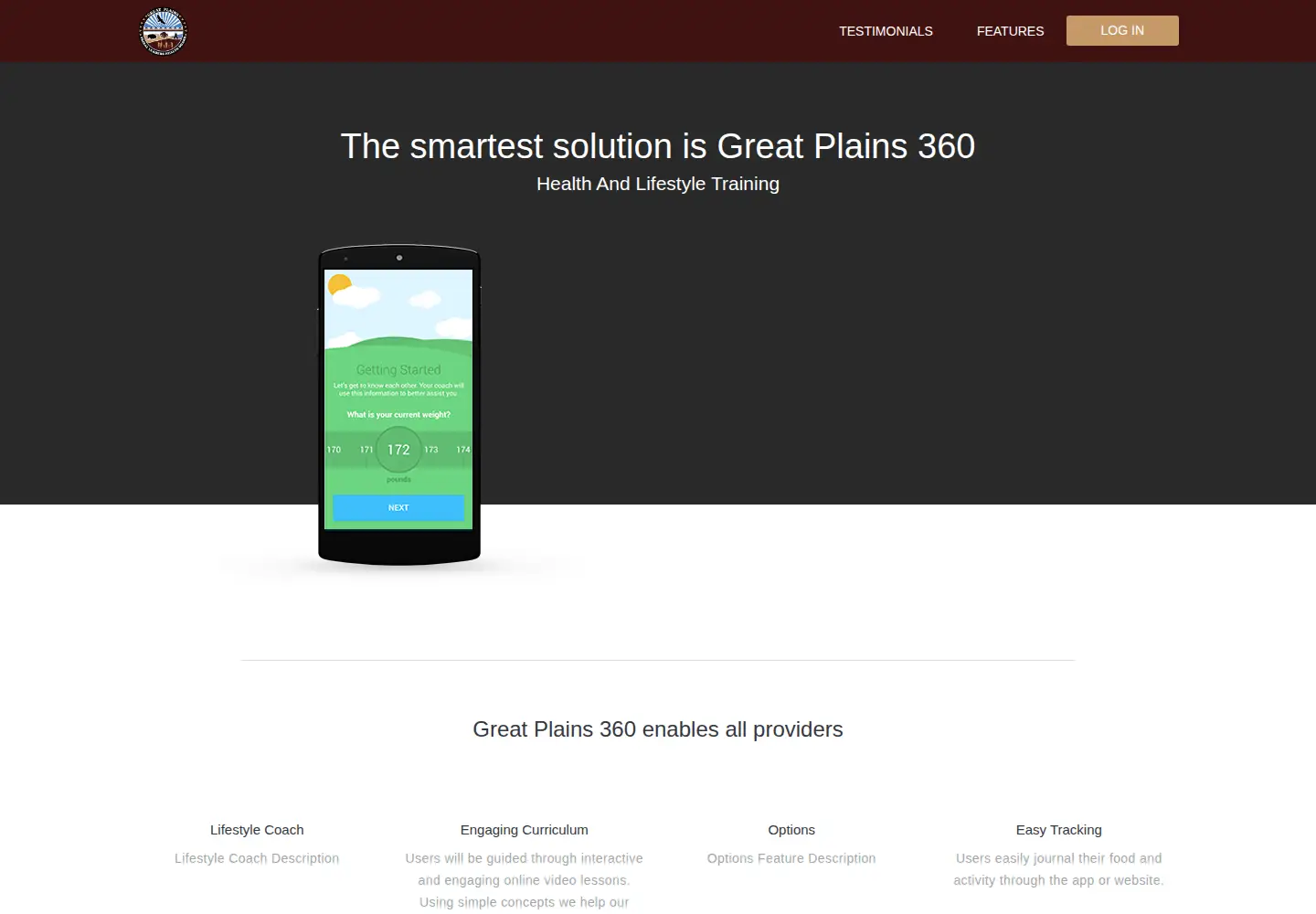 Screenshot of greatplains360.org