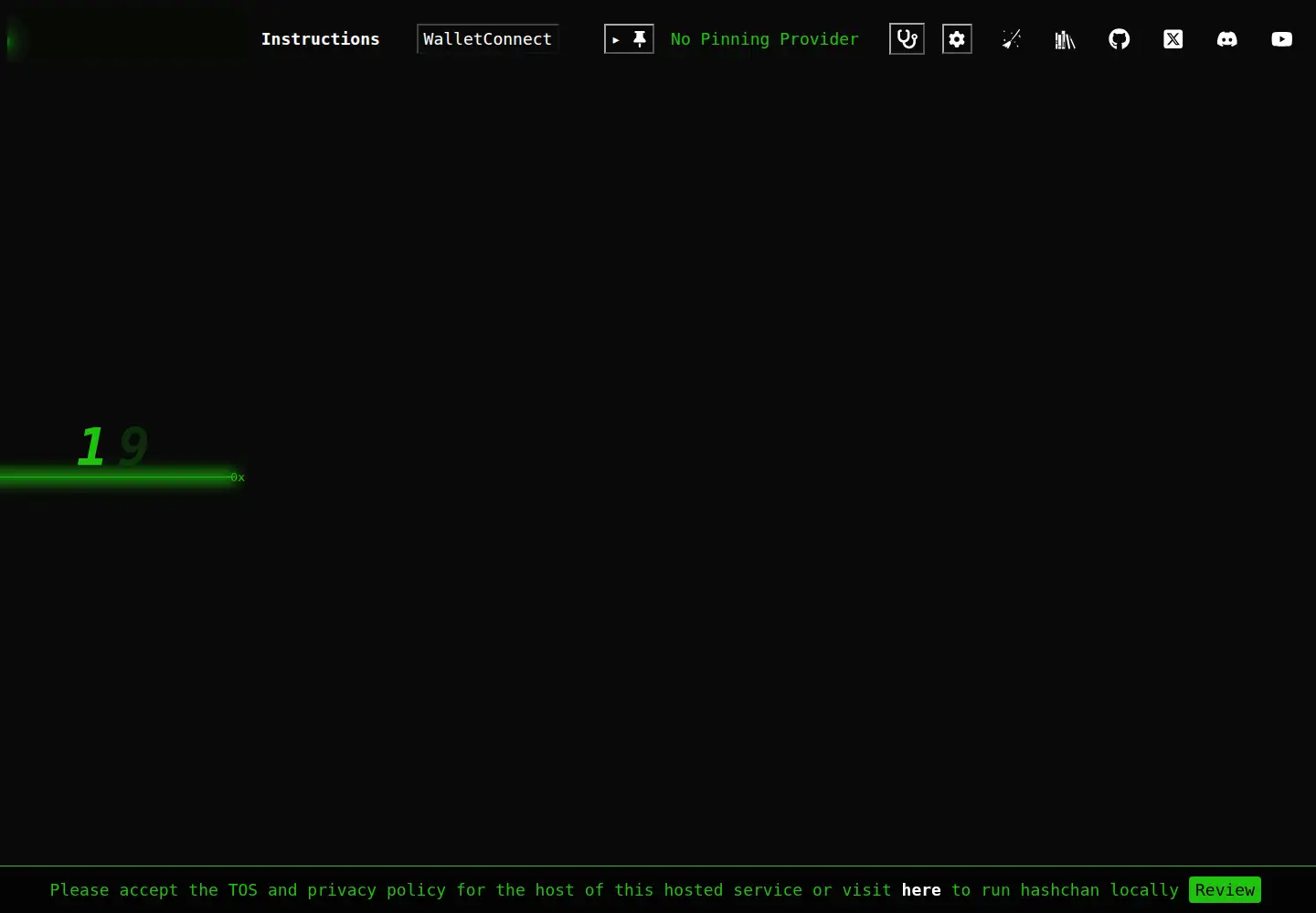 Screenshot of hashchan.org