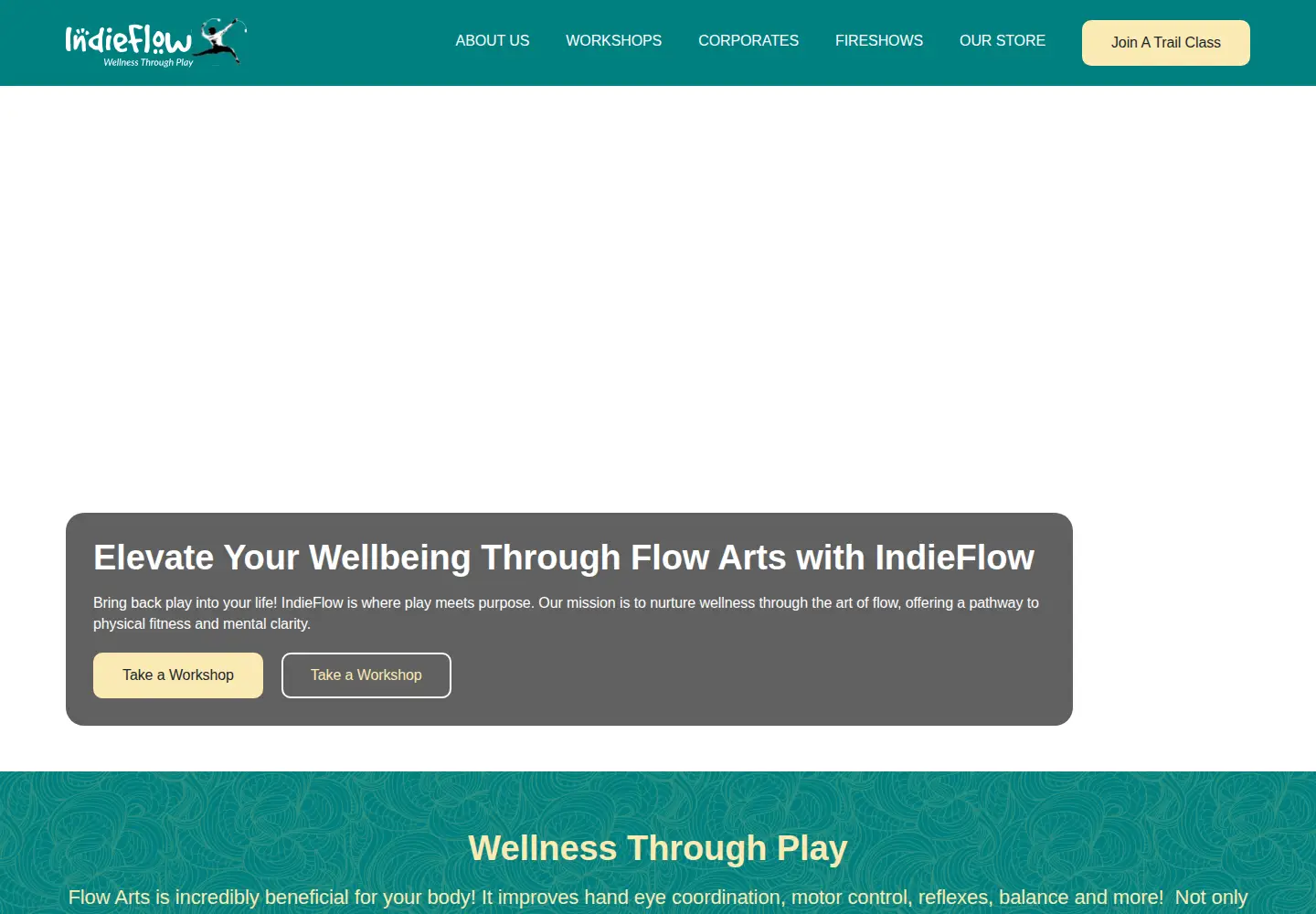 Screenshot of indieflow.org