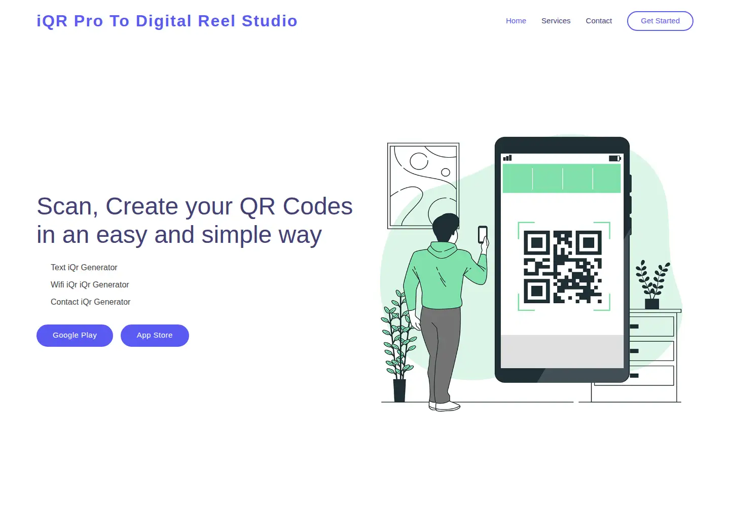 Screenshot of iqr-pro.org