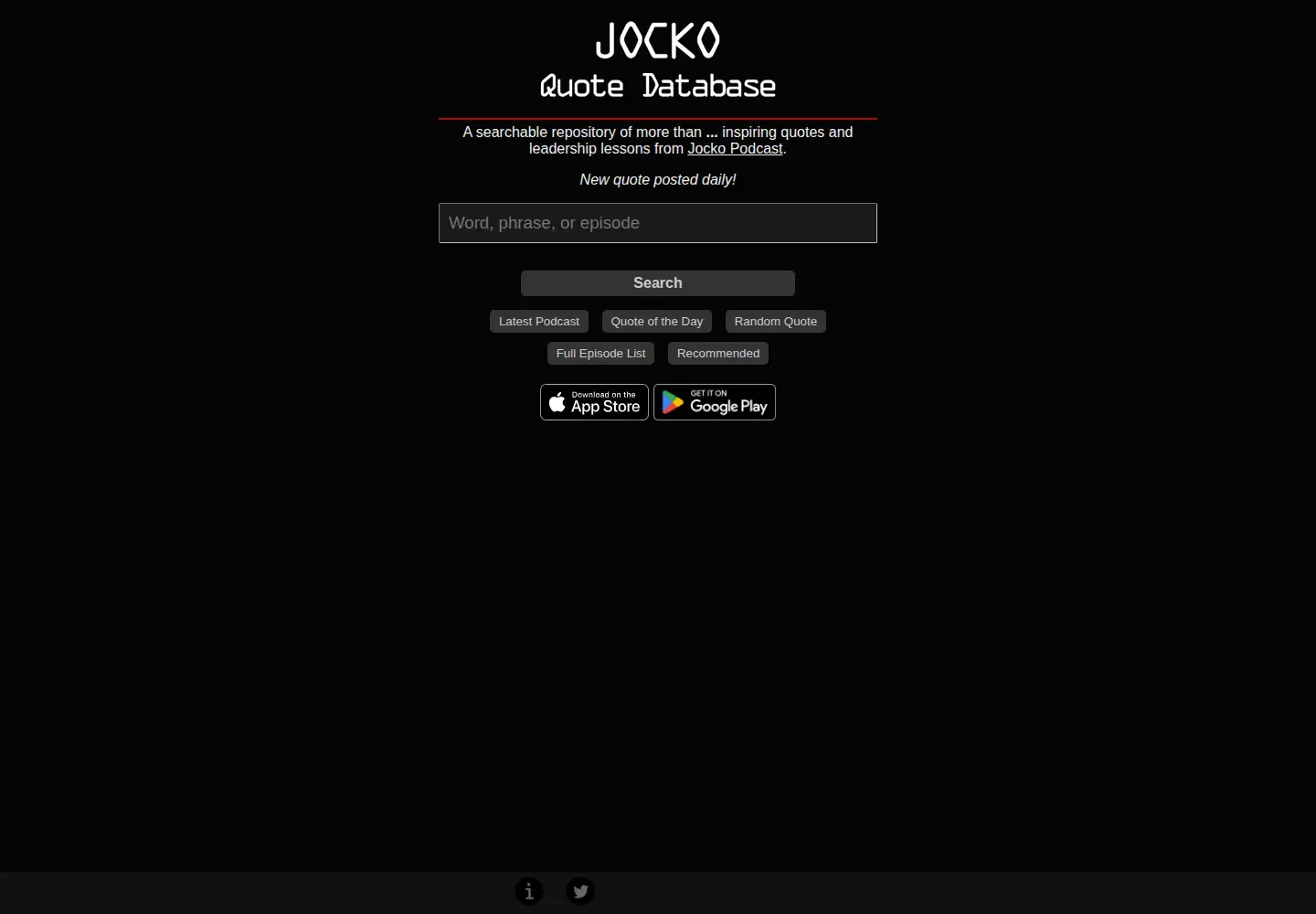 Screenshot of jqdb.org