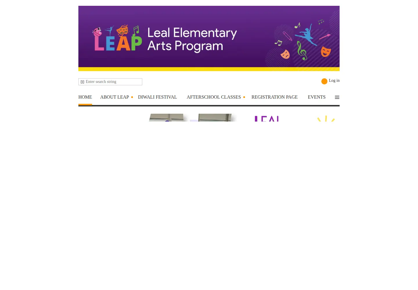 Screenshot of leapforleal.org