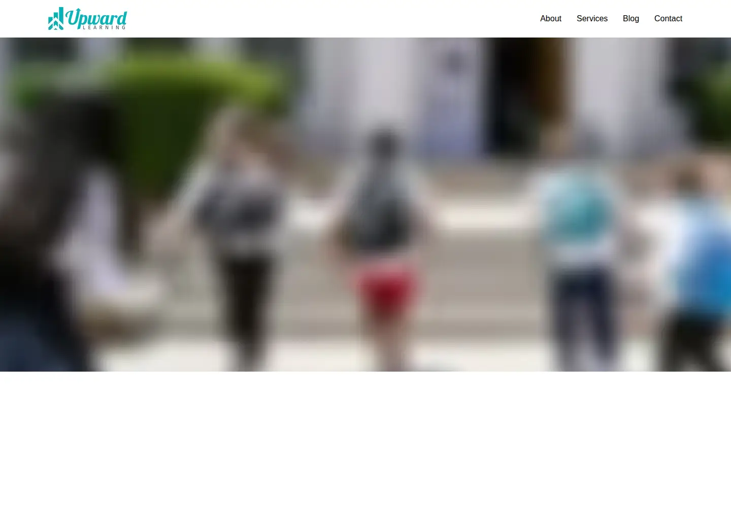 Screenshot of learnwithupward.org