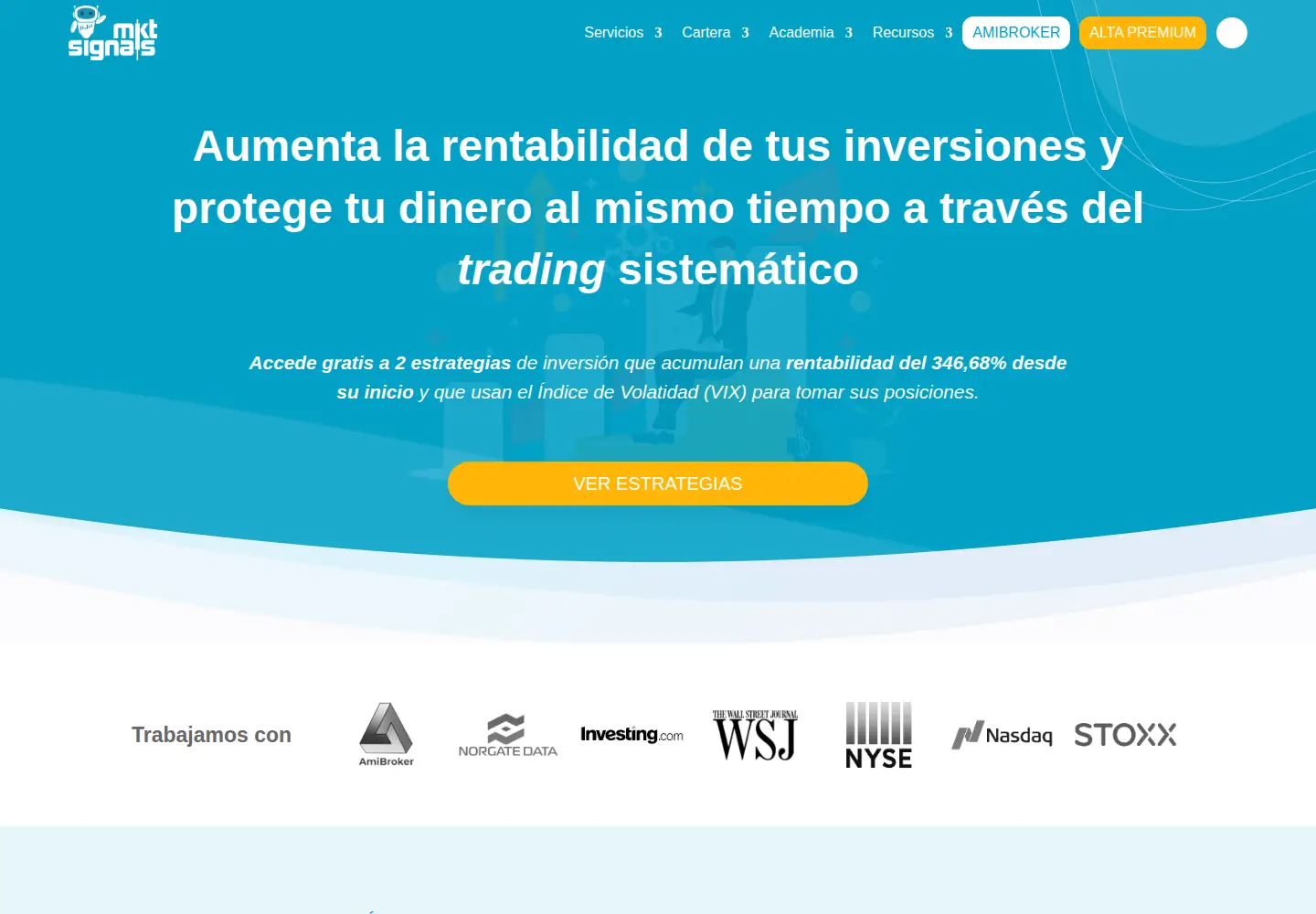 Screenshot of mktsignals.org