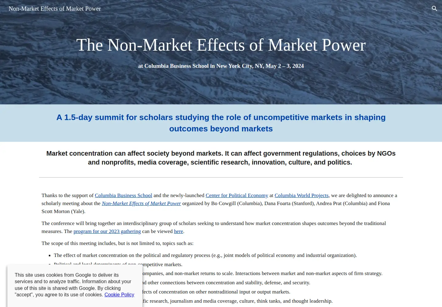 Screenshot of non-market.org