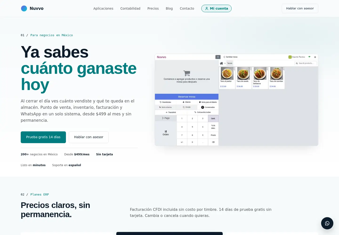 Screenshot of nuvvo.org