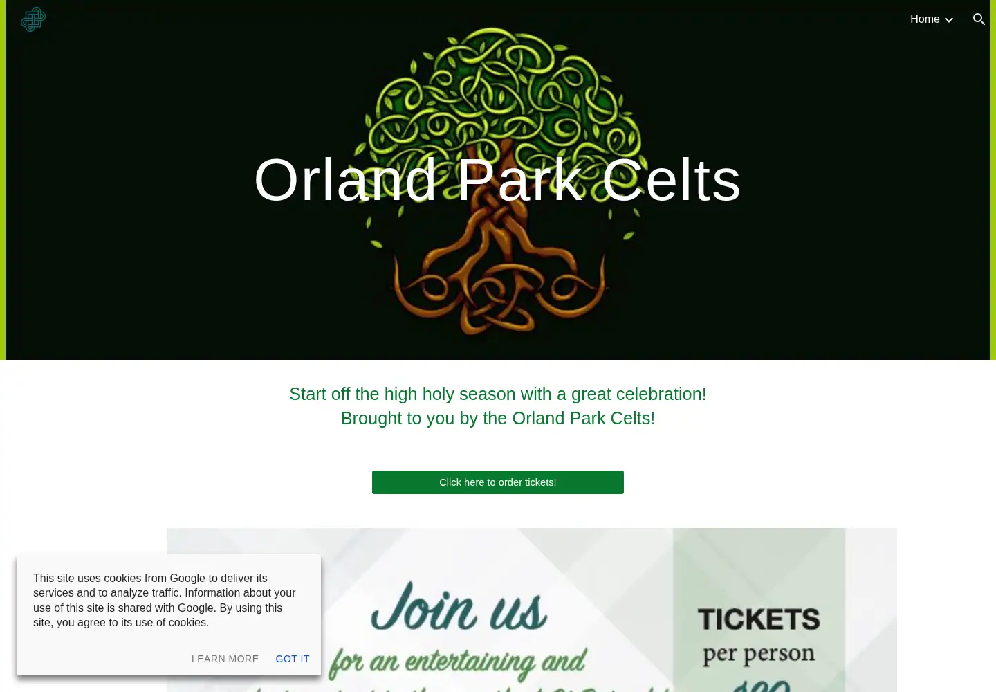 Screenshot of opcelts.org
