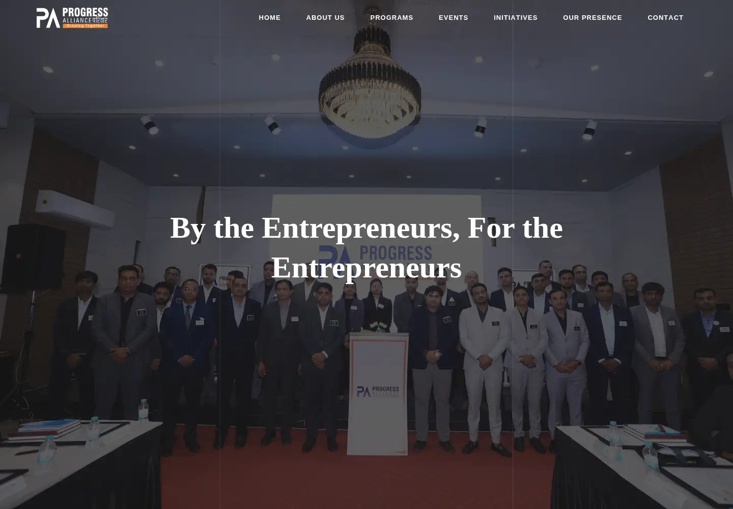 Screenshot of progressalliance.org