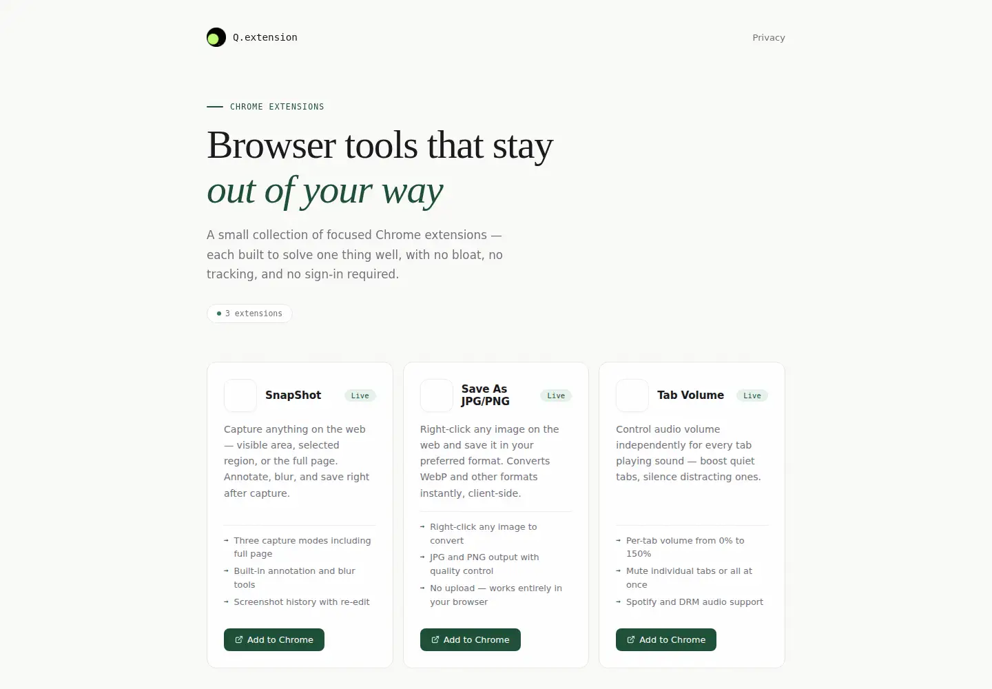 Captured homepage of quxessdev.org in the current scan
