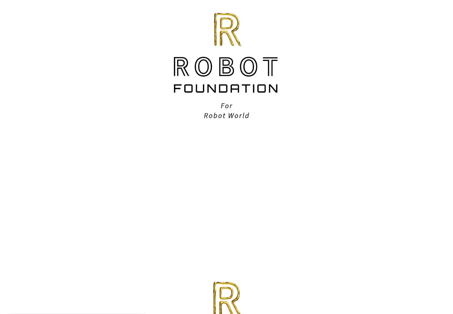 Captured homepage of robotfoundation.org in the current scan