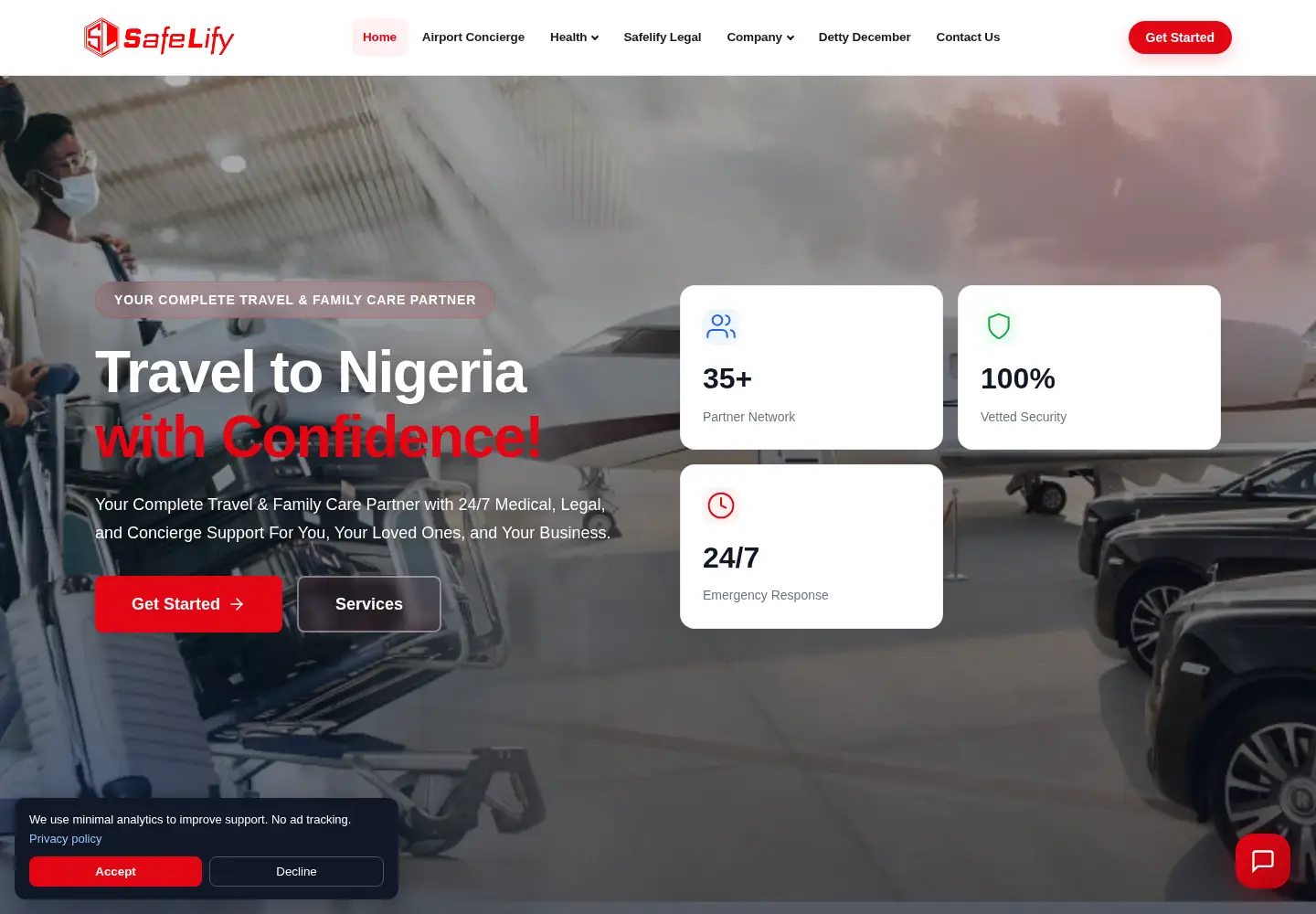 Screenshot of safelify.org