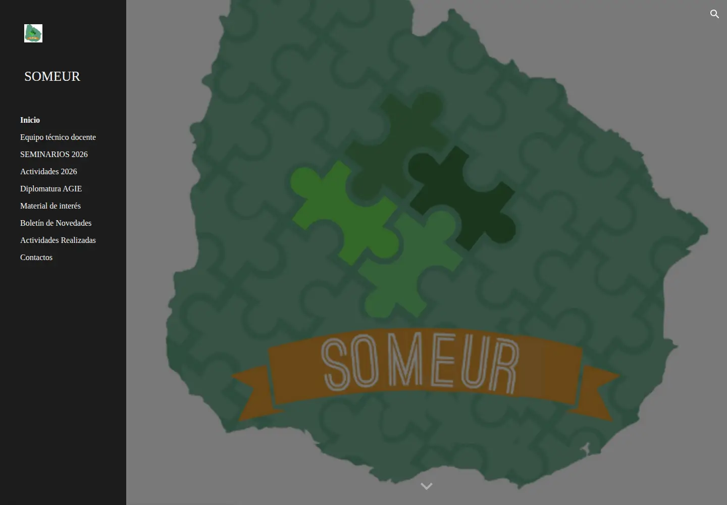 Captured homepage of someur.org in the current scan