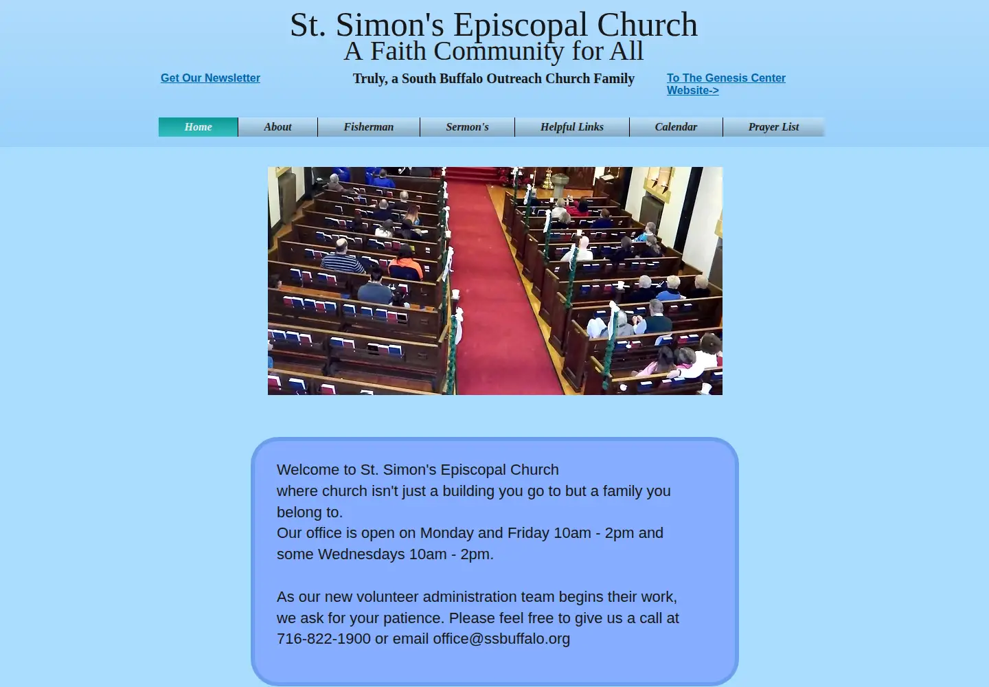 Screenshot of ssbuffalo.org
