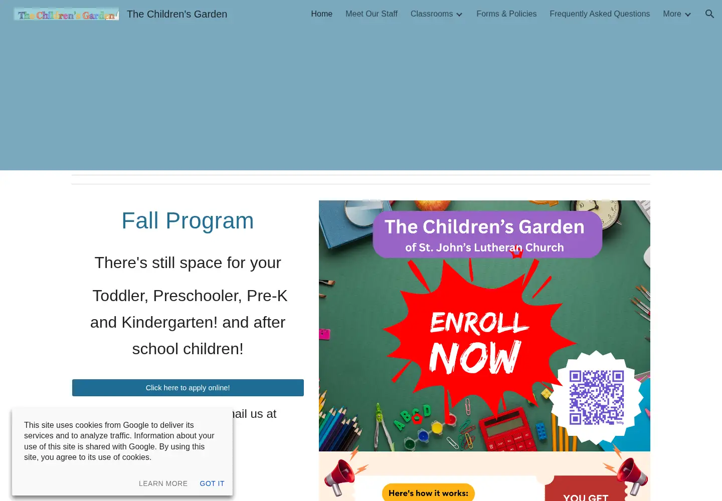 Screenshot of tcgpa.org