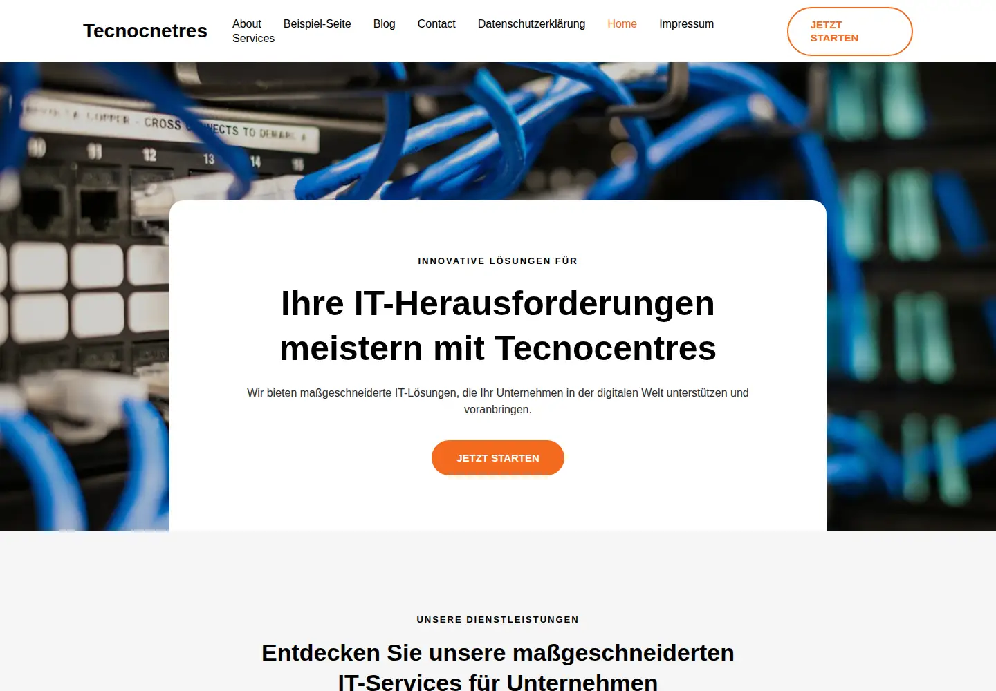 Screenshot of tecnocnetres.org