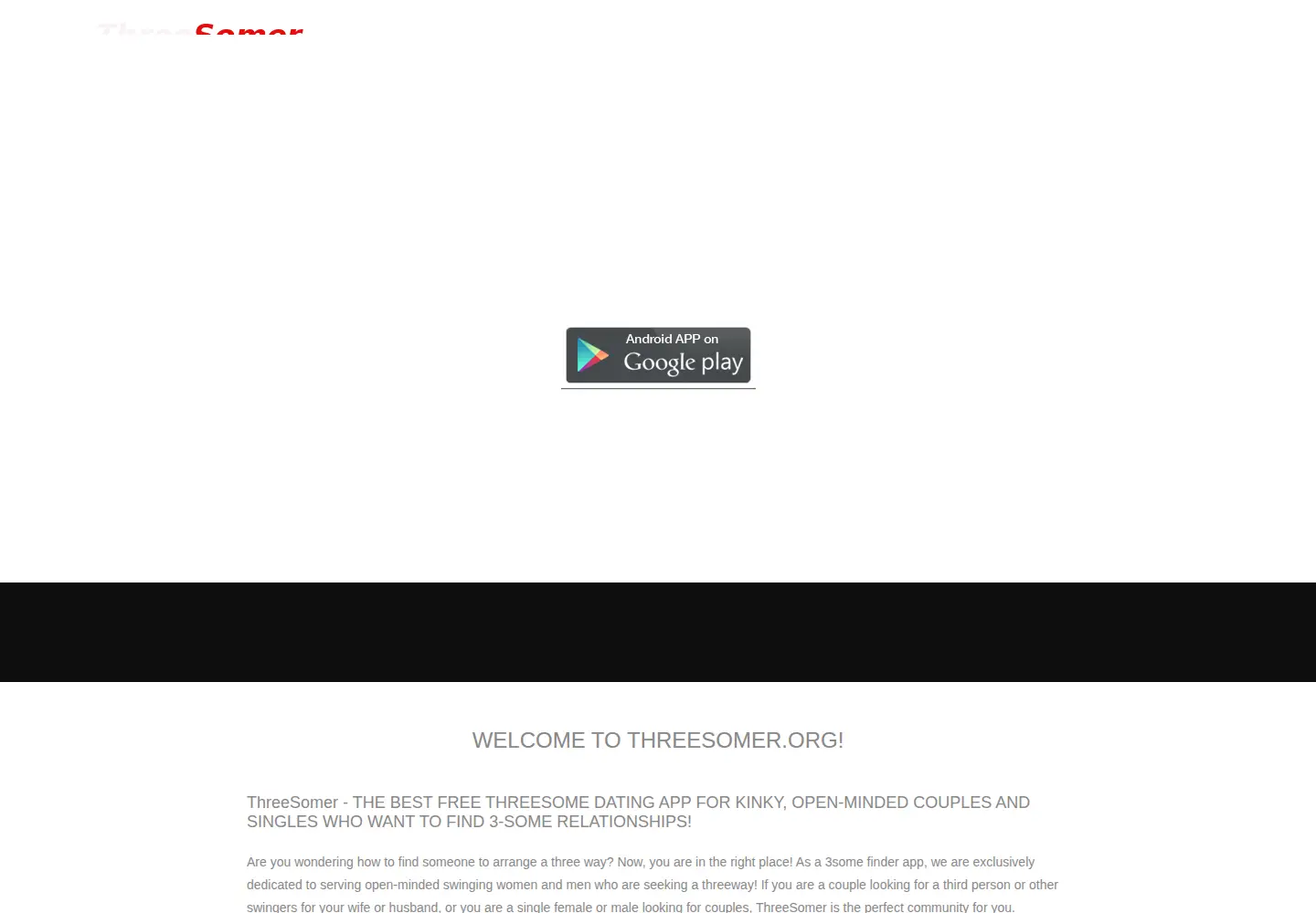 Screenshot of threesomer.org