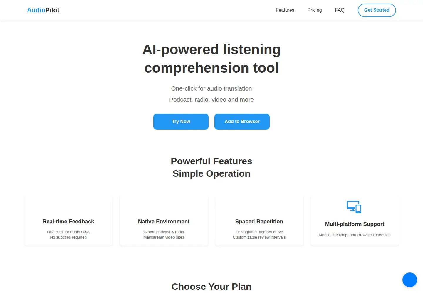 Screenshot of tingli.org