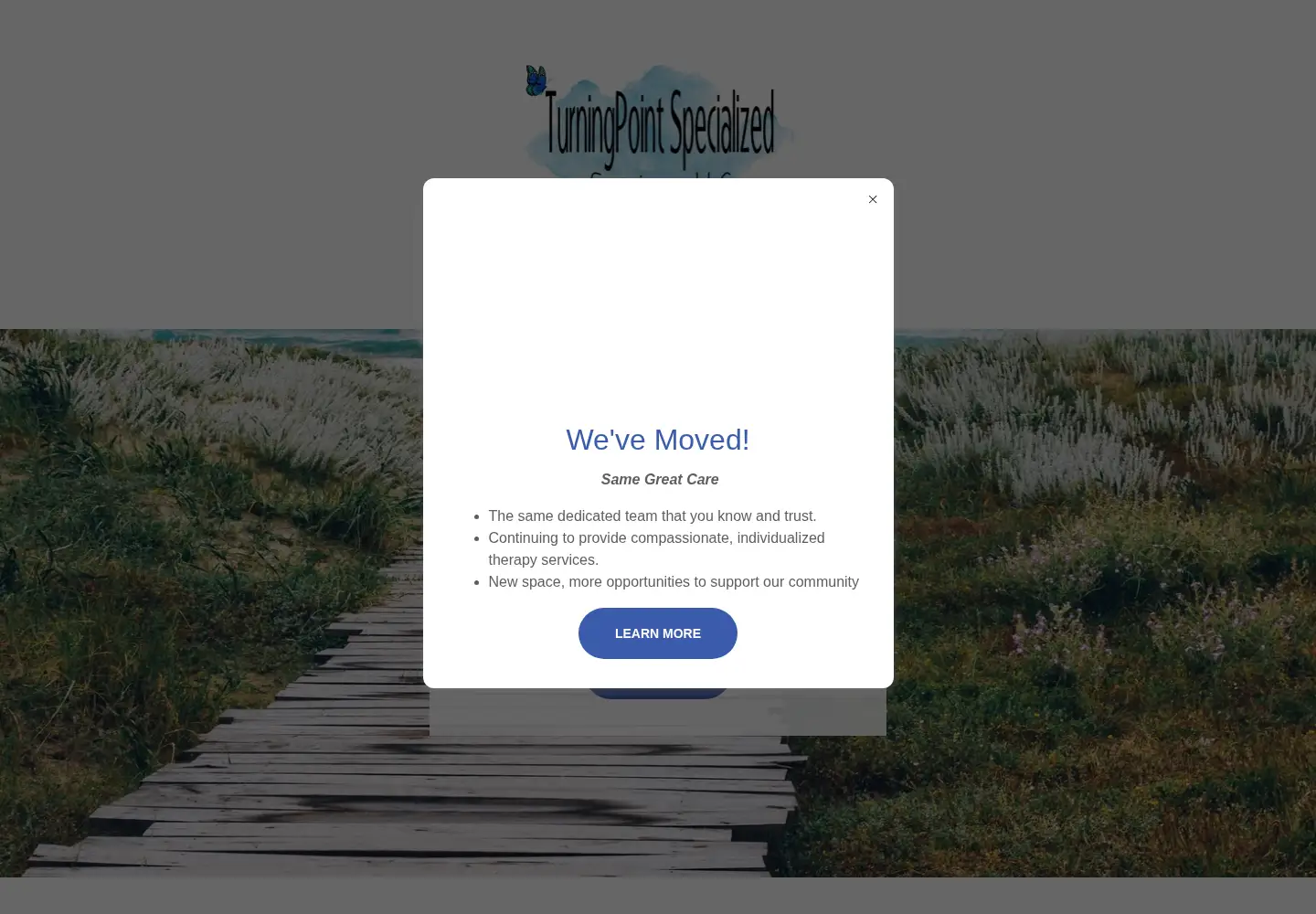 Screenshot of turningpoint4u.org