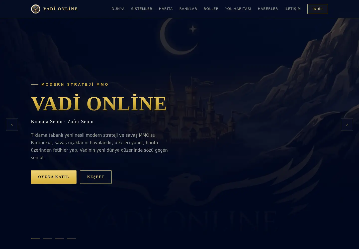 Captured homepage of vadionline.org in the current scan