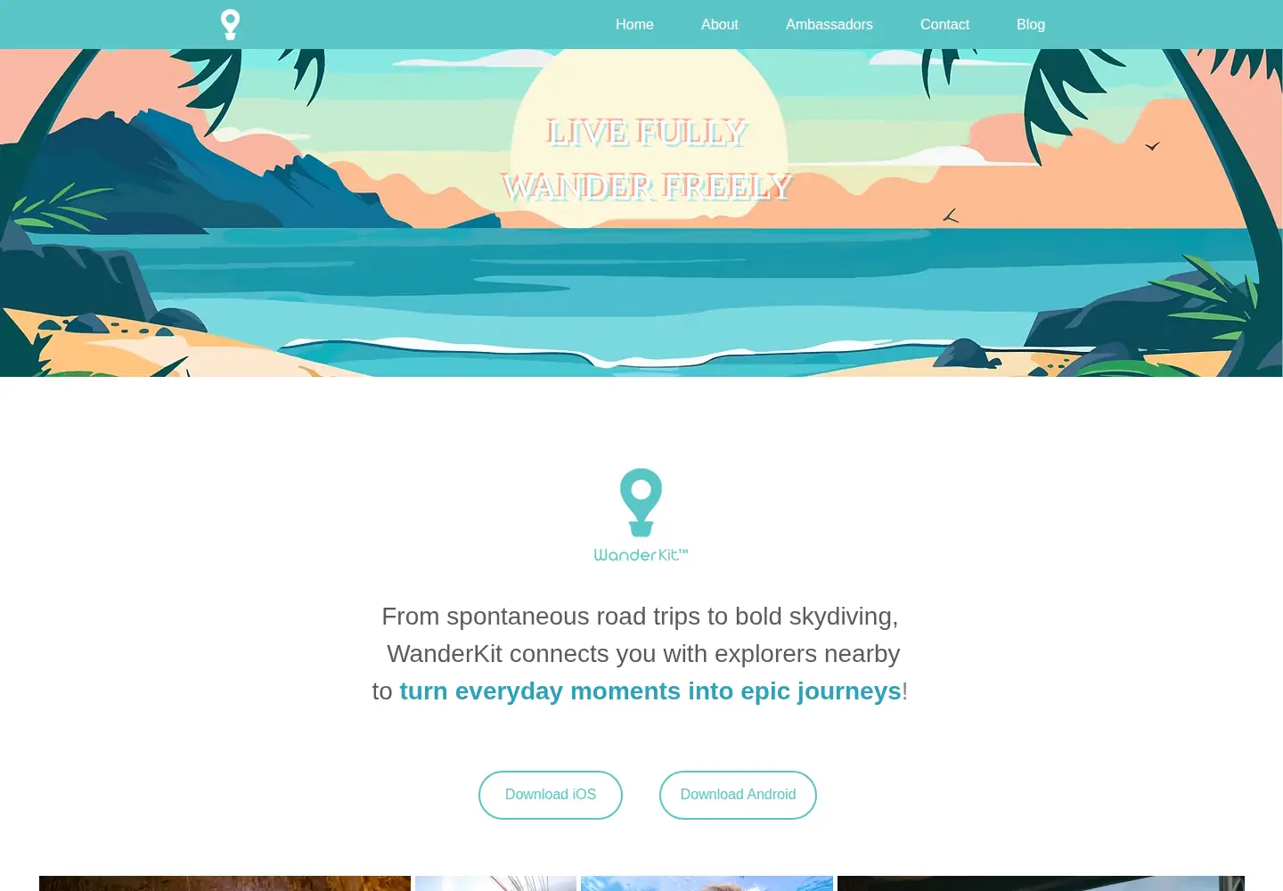 Screenshot of wanderkit.org