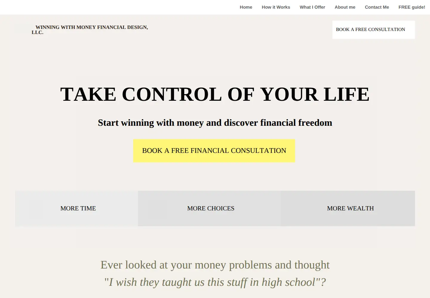Screenshot of winwithmoney.org