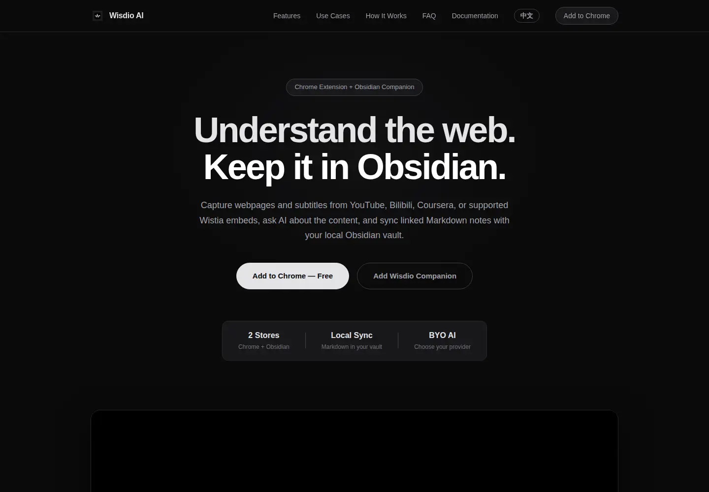 Screenshot of wisdio.org