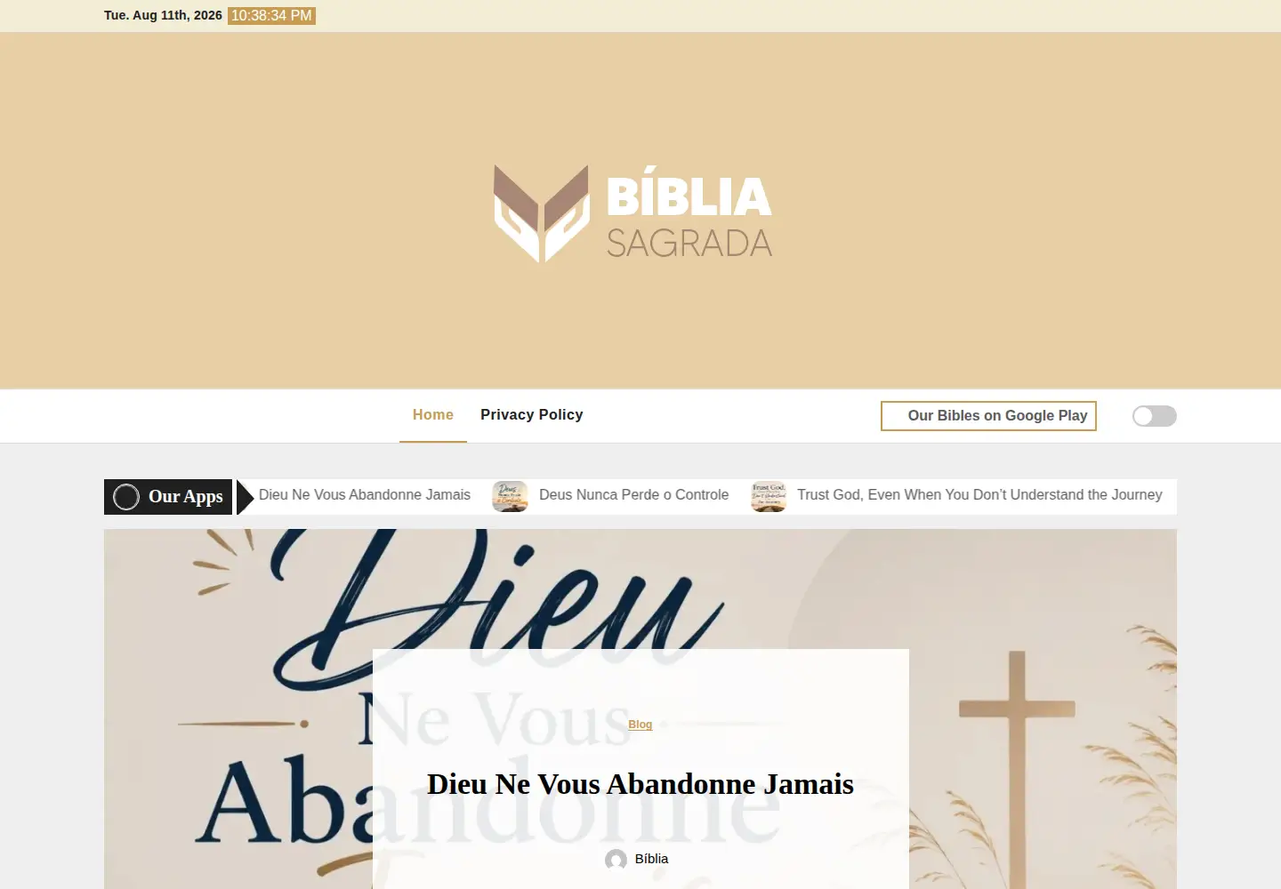 Screenshot of xn--bblia-zsa.org