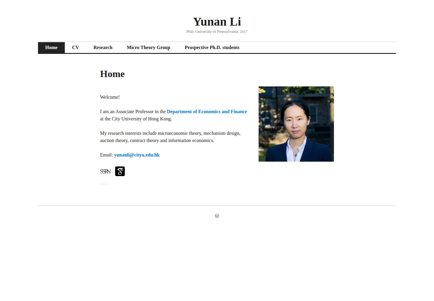 Screenshot of yunanli.org