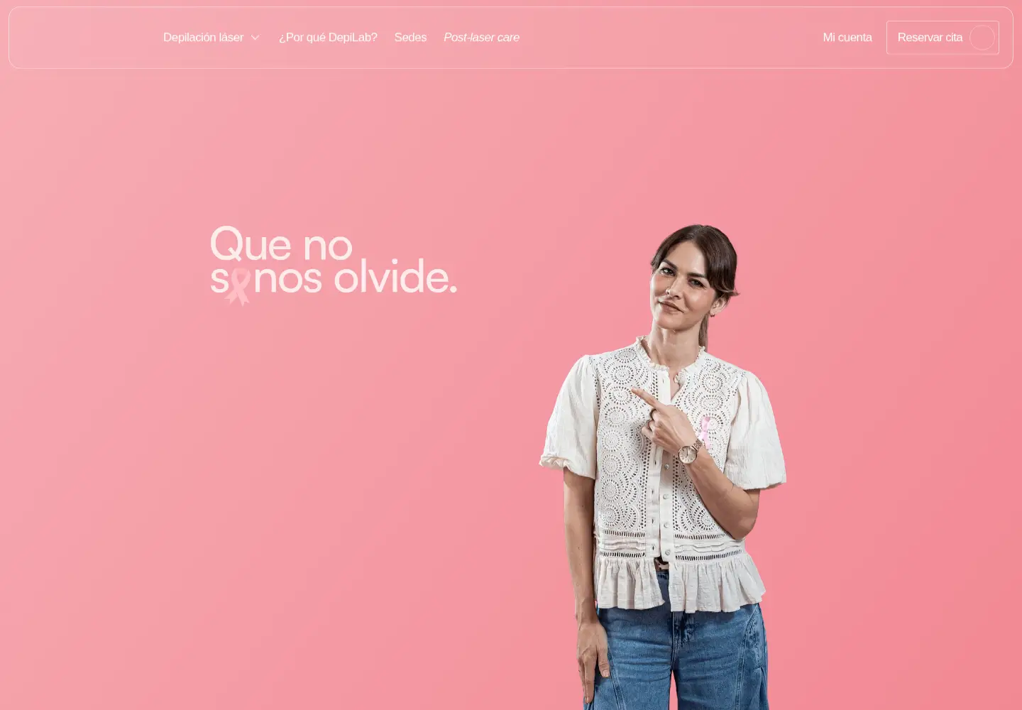 Screenshot of depilab.pe