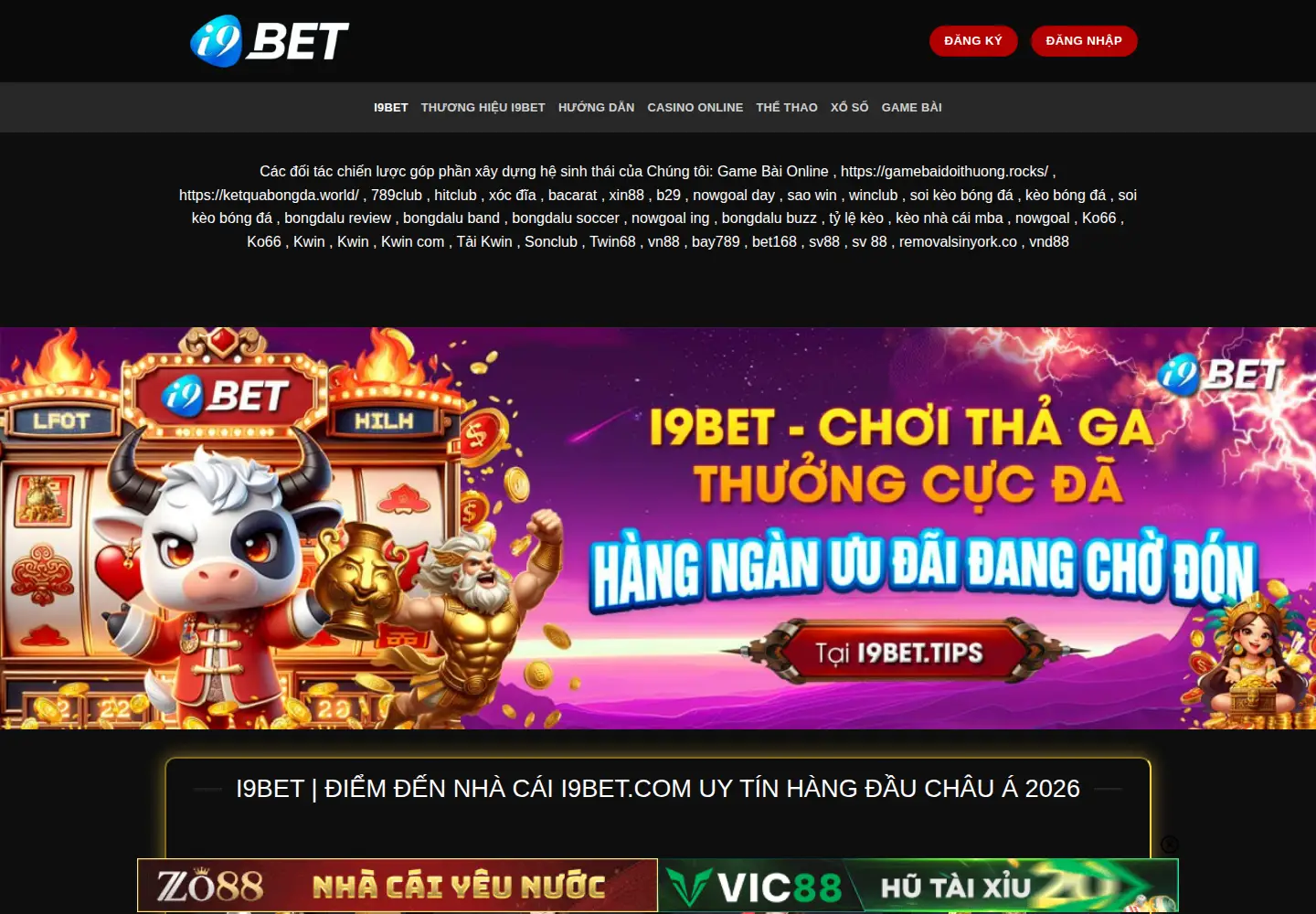 Screenshot of i9bet.phd