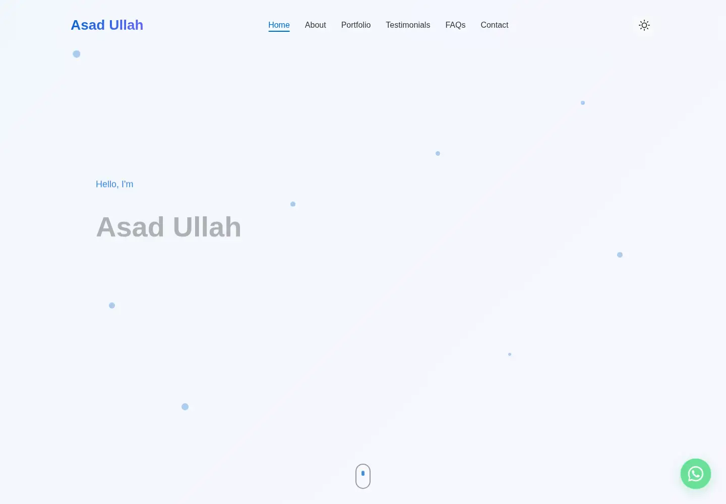 Screenshot of asadullah.pk
