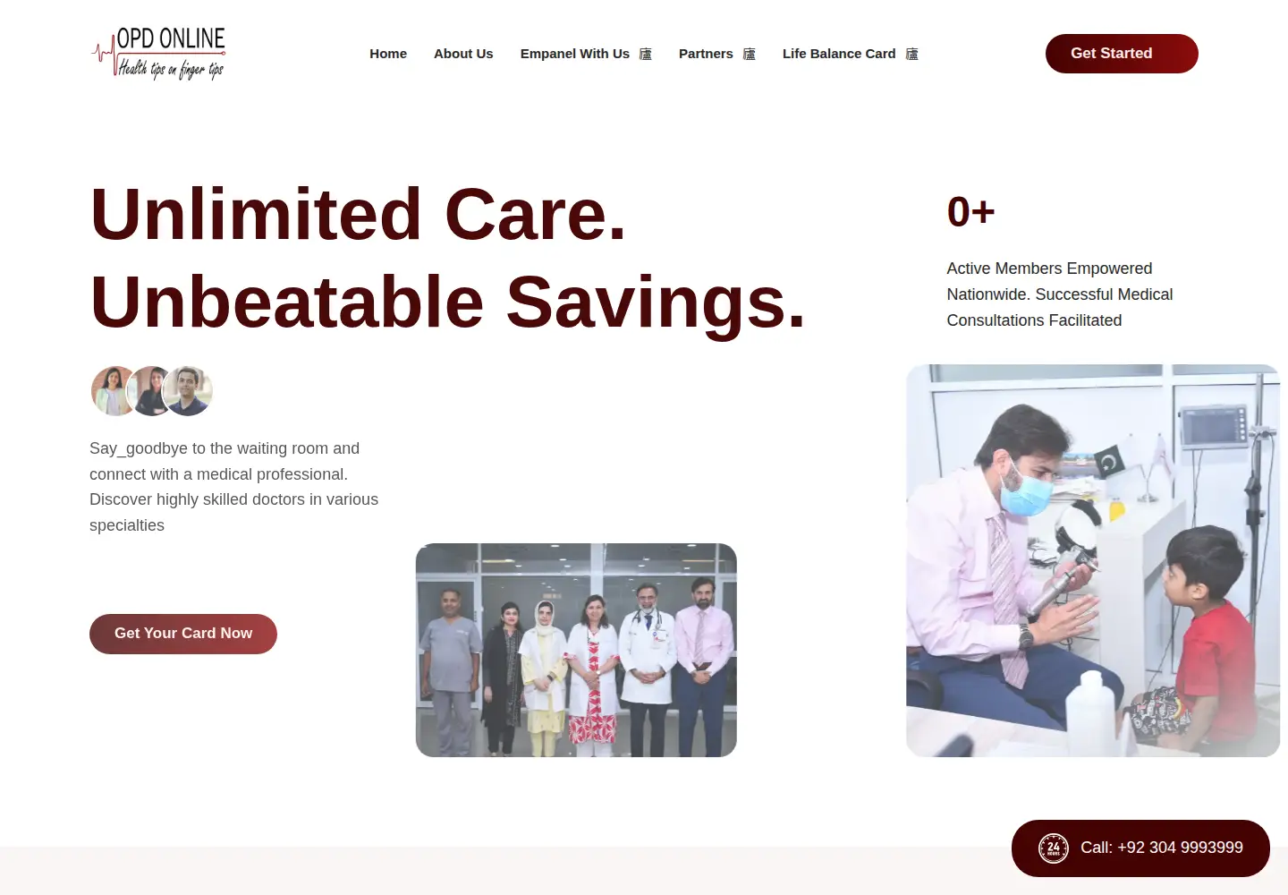 Screenshot of opdonline.pk