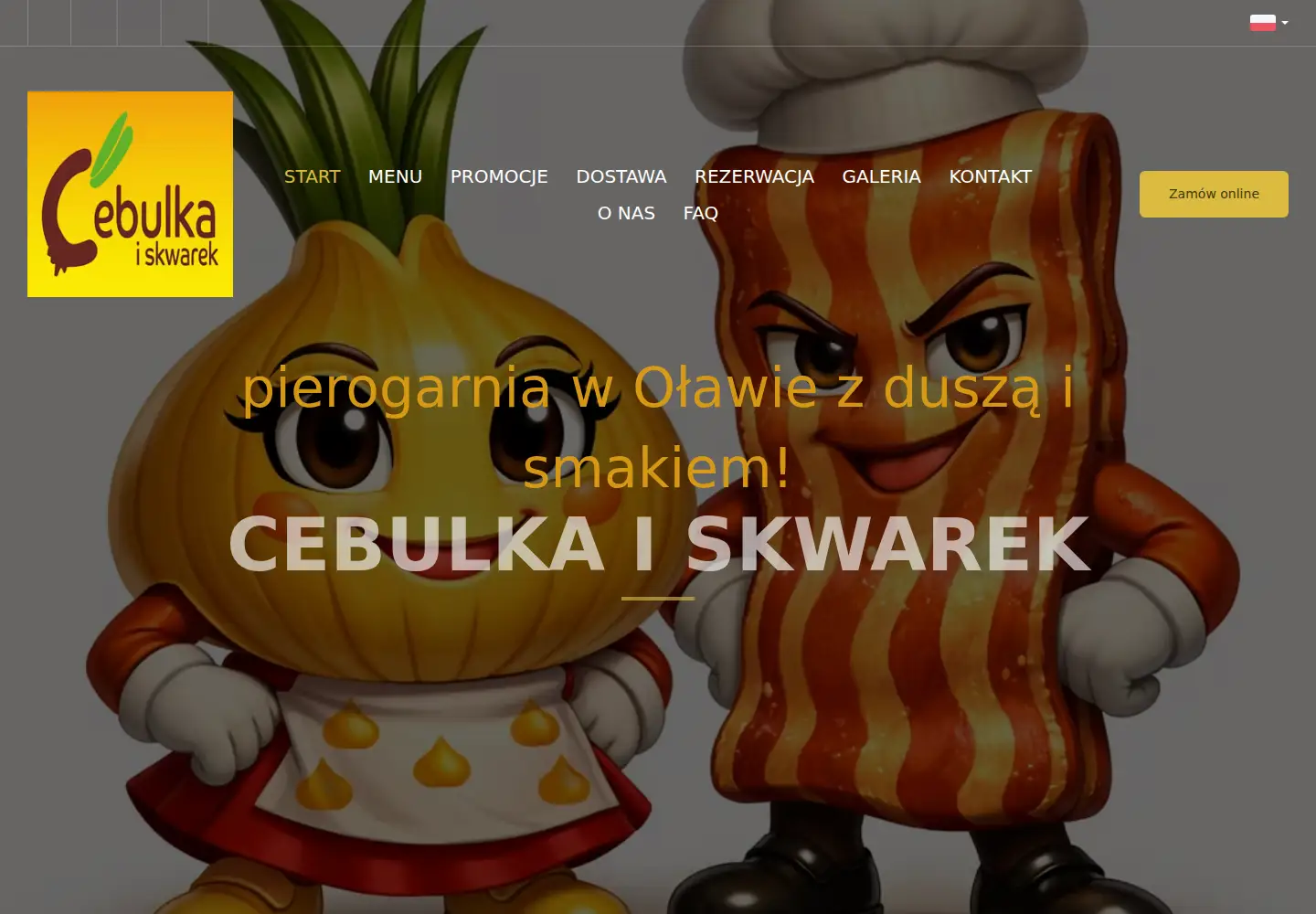 Screenshot of cebulkaiskwarek.pl