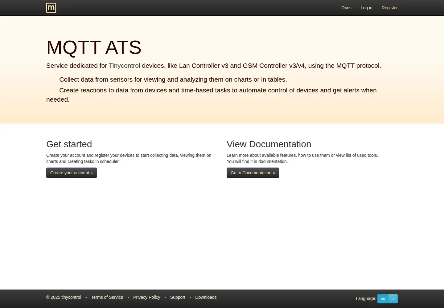 Screenshot of mqtt.com.pl