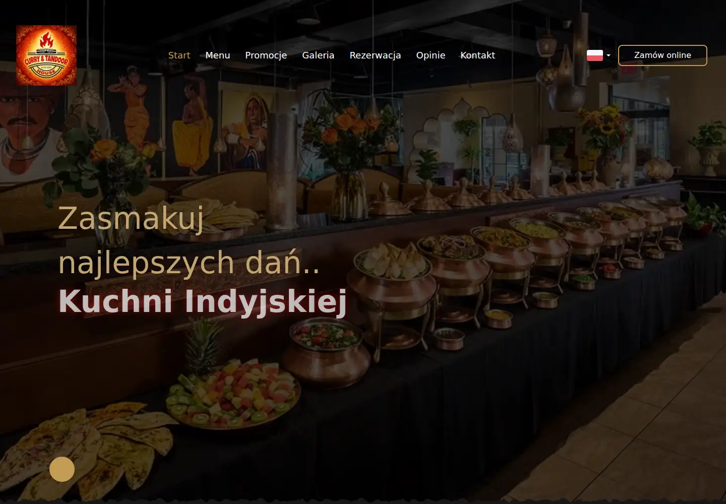 Screenshot of currytandoorhouse.pl